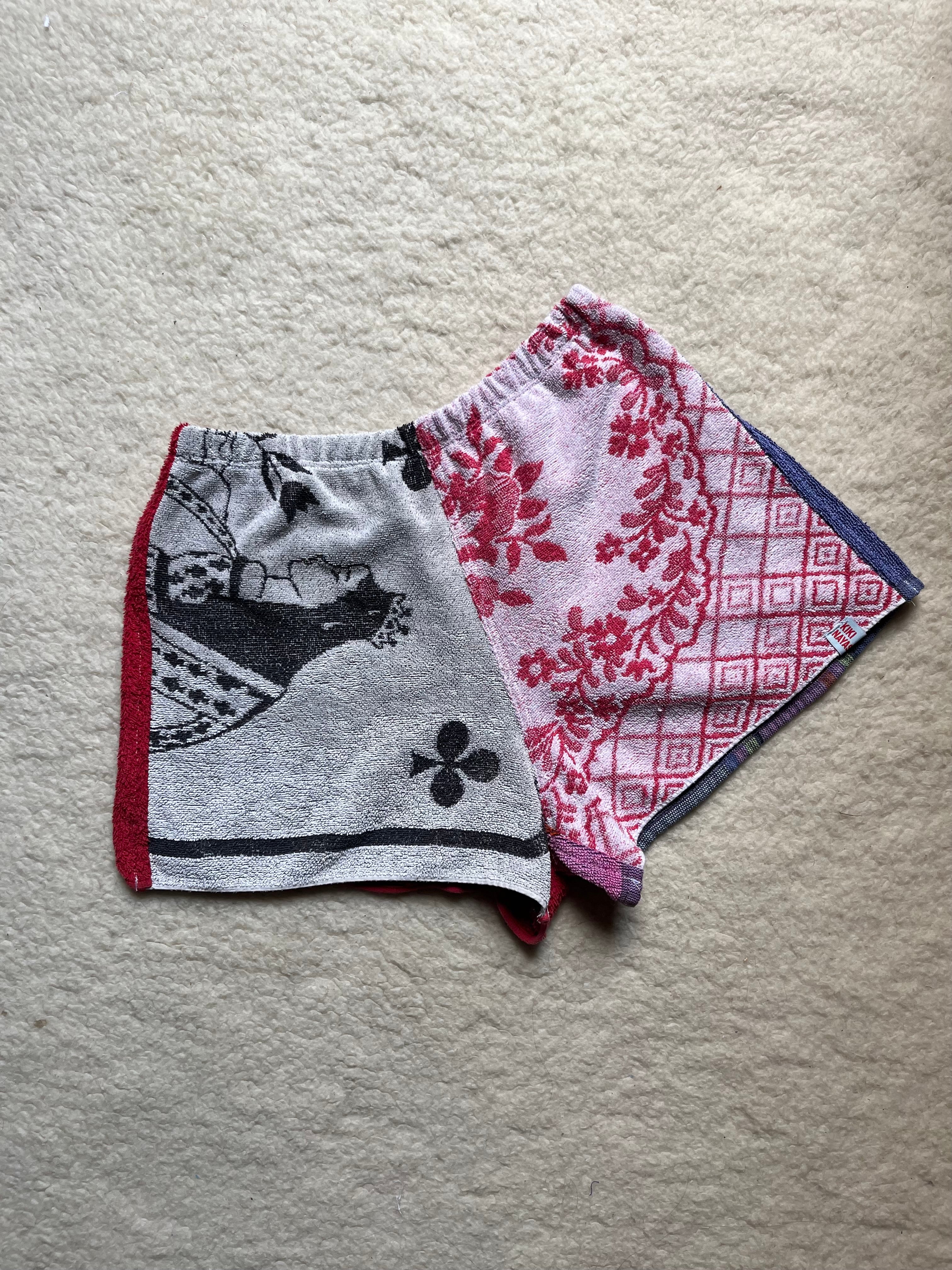 Mini Short éponge vintage – Pièce Unique