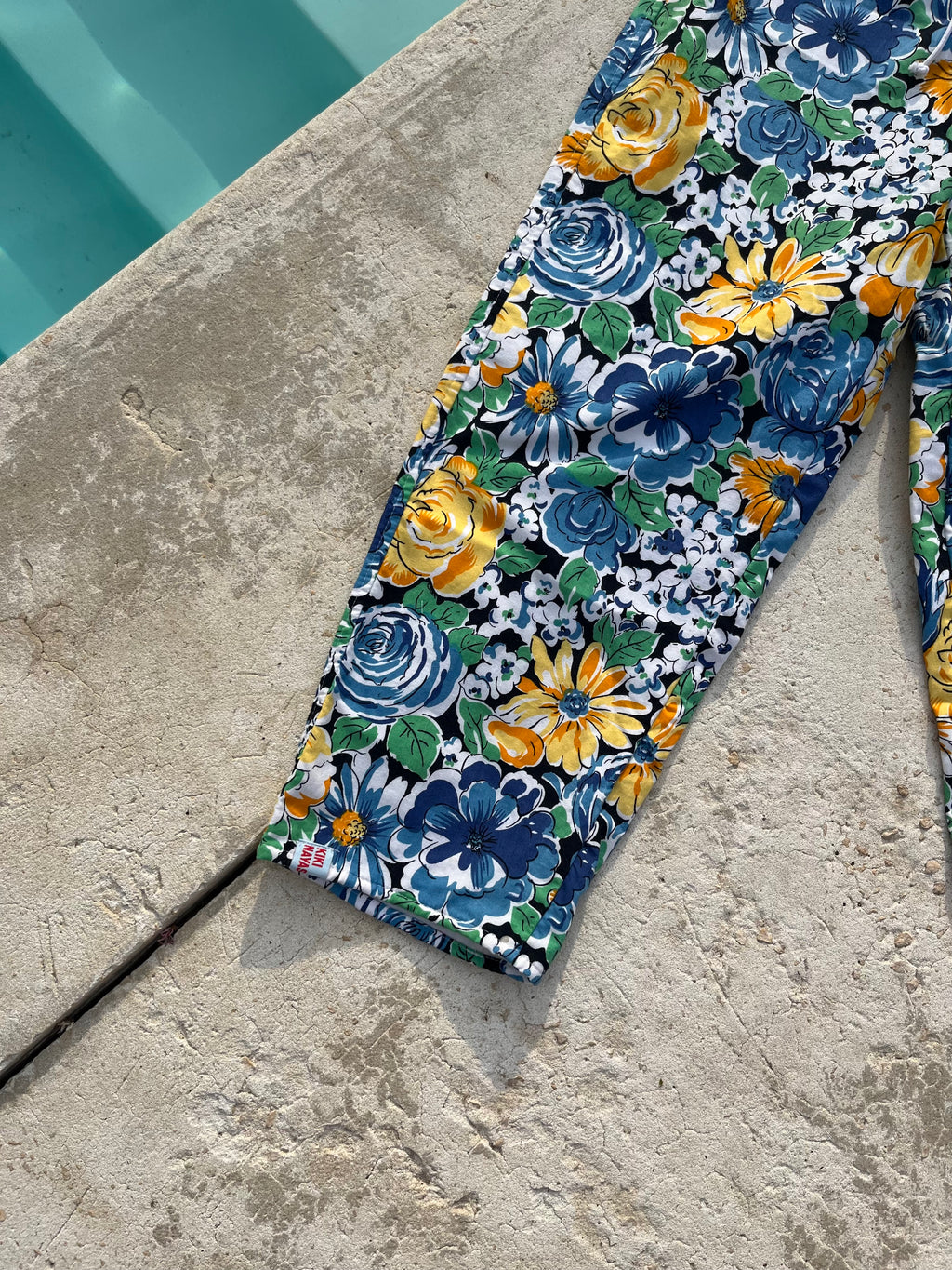 Pantalon fleurs - Pièce unique