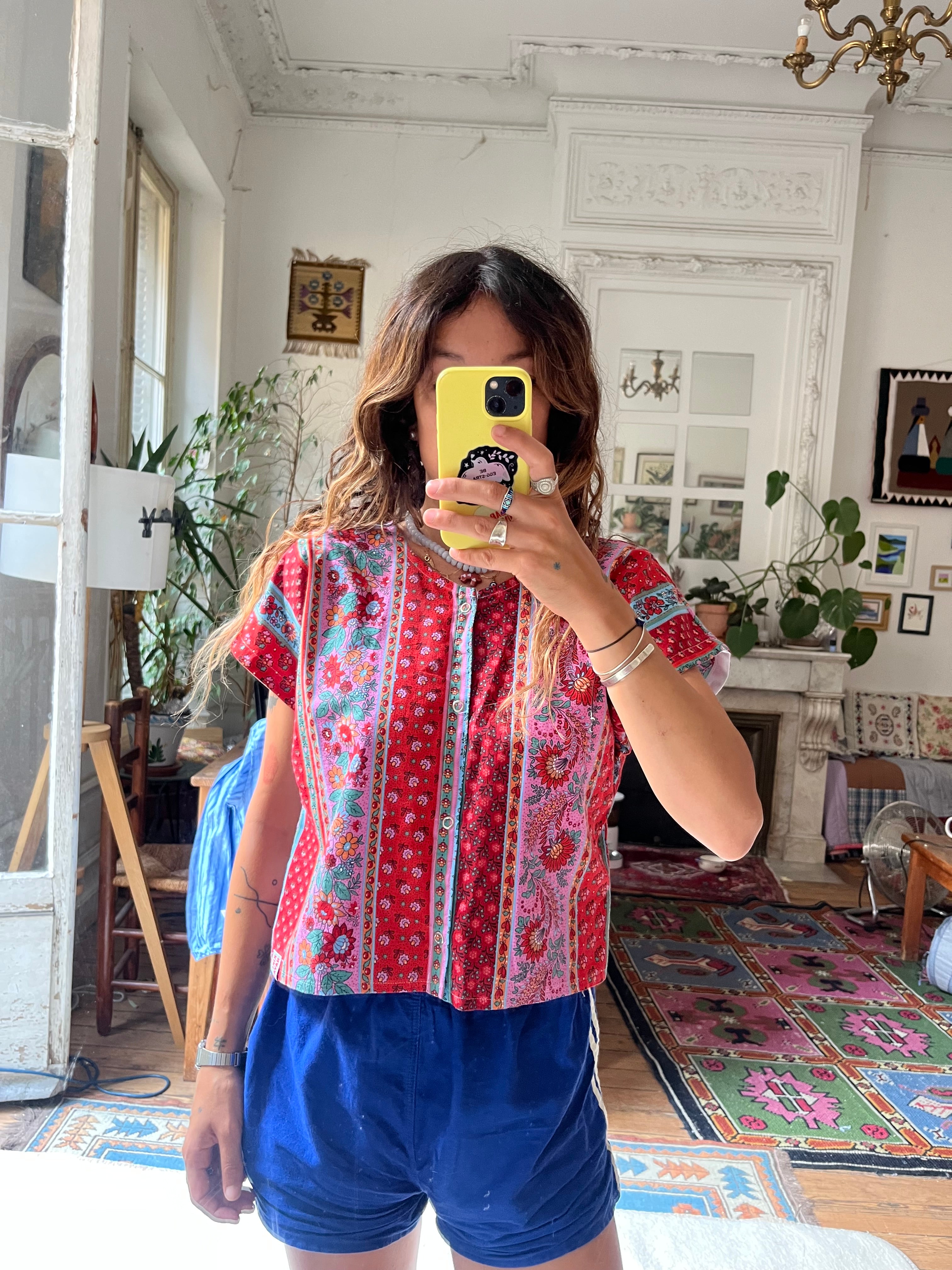 Blouse provençale - Pièce unique