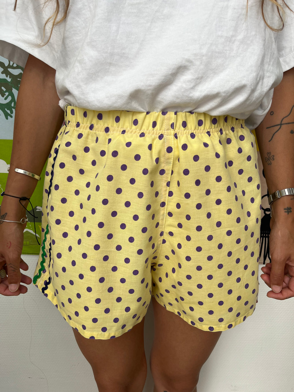 Mini Short à pois – Pièce Unique