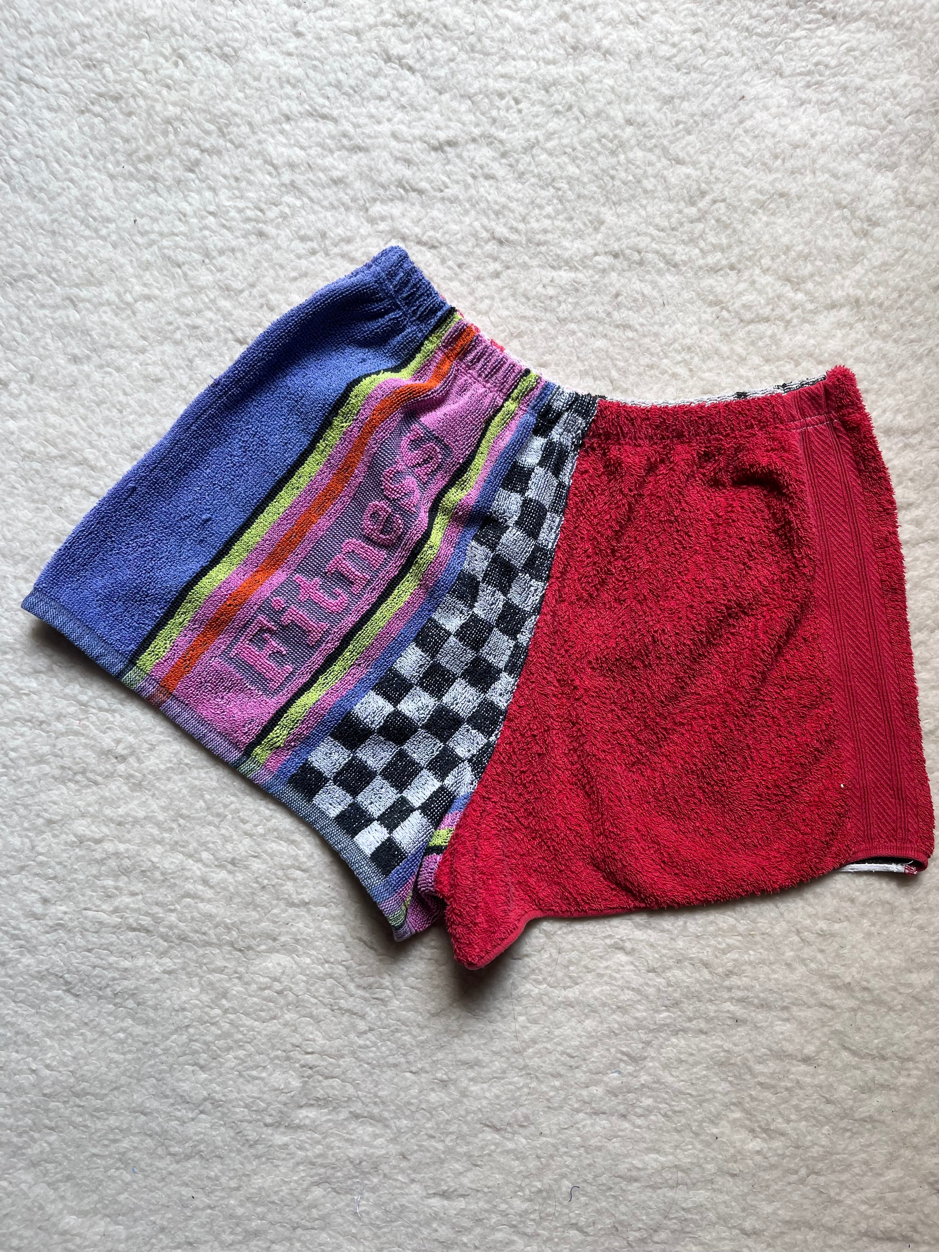 Mini Short éponge vintage – Pièce Unique