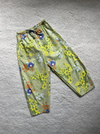Pantalon enfant à fleurs