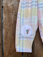 Pantalon enfant à carreaux