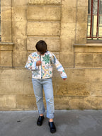 Veste patchwork upcyclée - Pièce unique