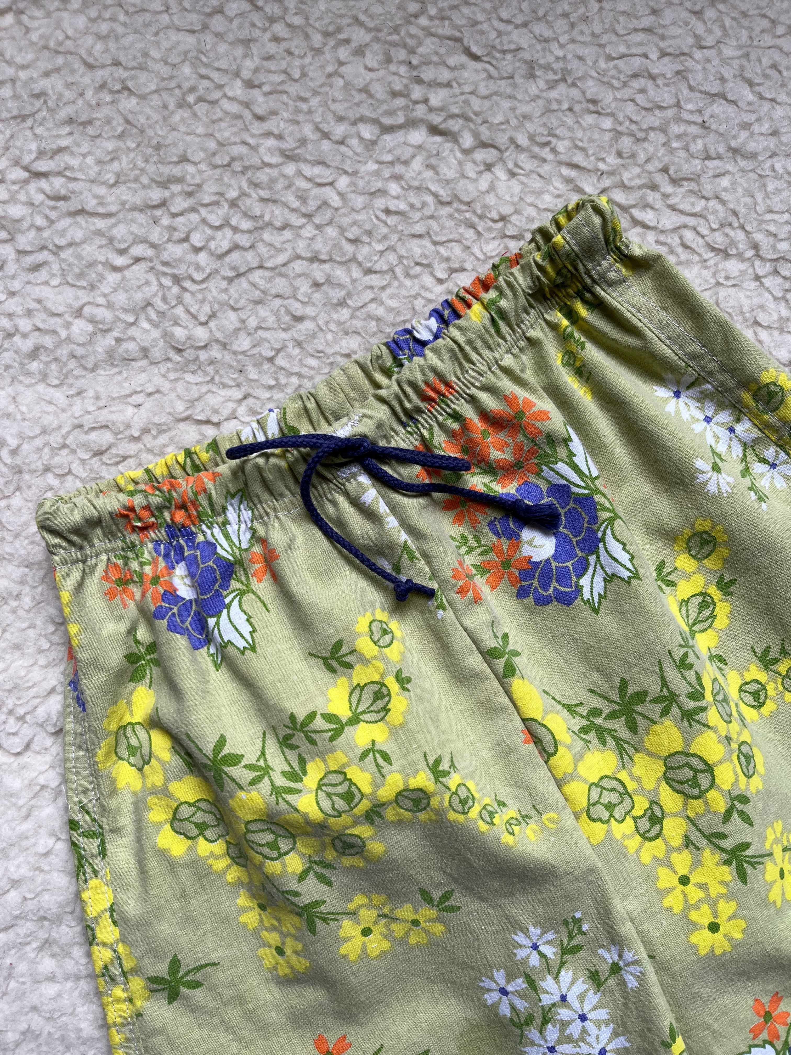 Pantalon enfant à fleurs