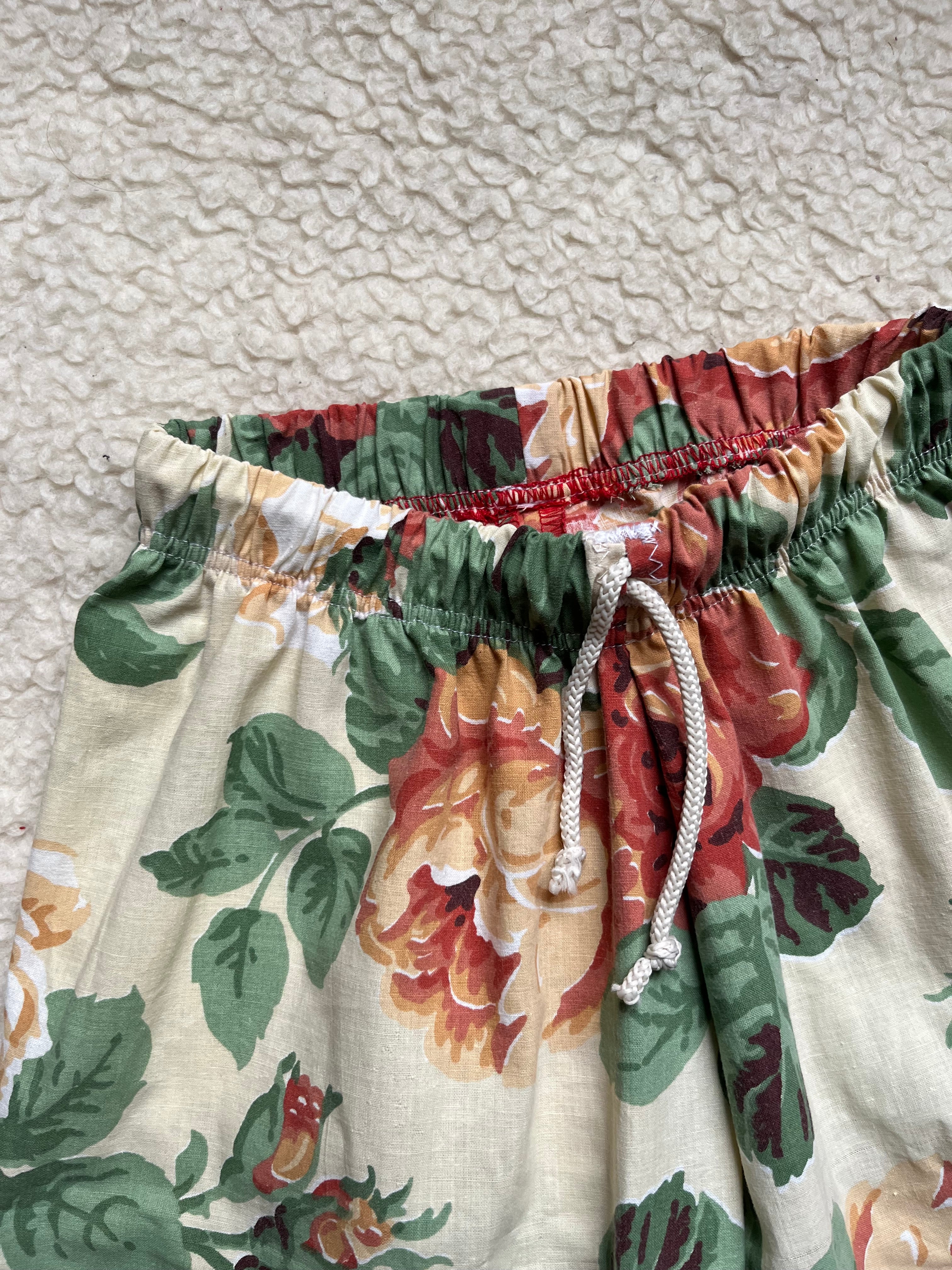 Pantalon fleurs