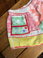 Mini Short Éponge Vintage – Pièce Unique