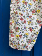 Pantalon barrel fleurs