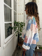 Veste patchwork upcyclée - Pièce unique