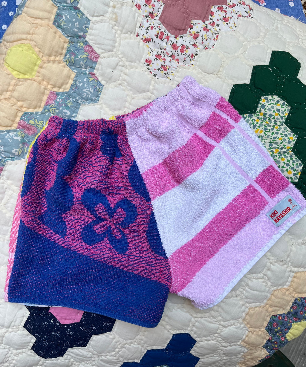 Short éponge vintage enfants