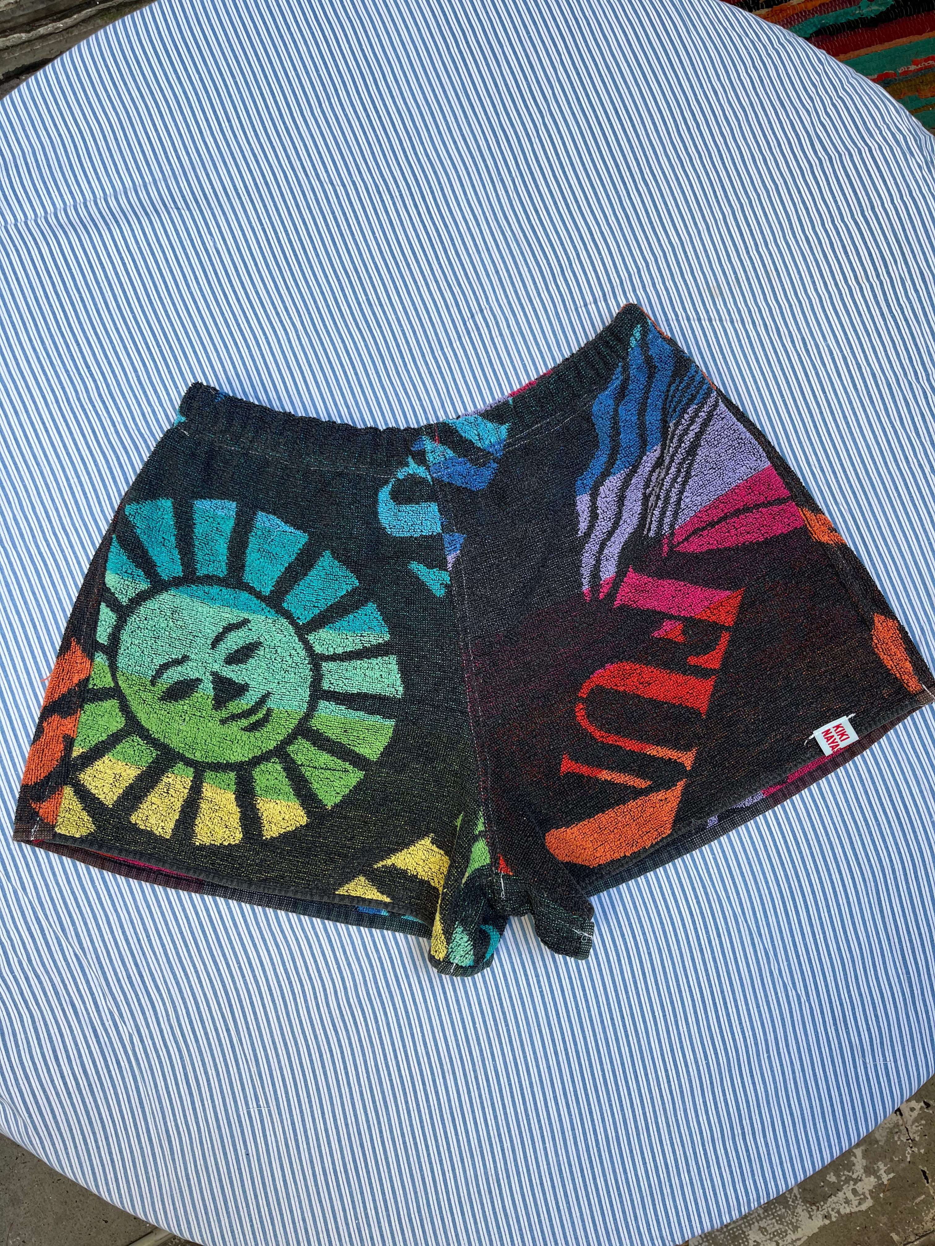 Mini Short éponge vintage   – Pièce Unique