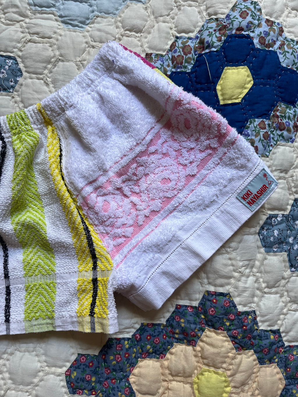 Short éponge vintage enfants