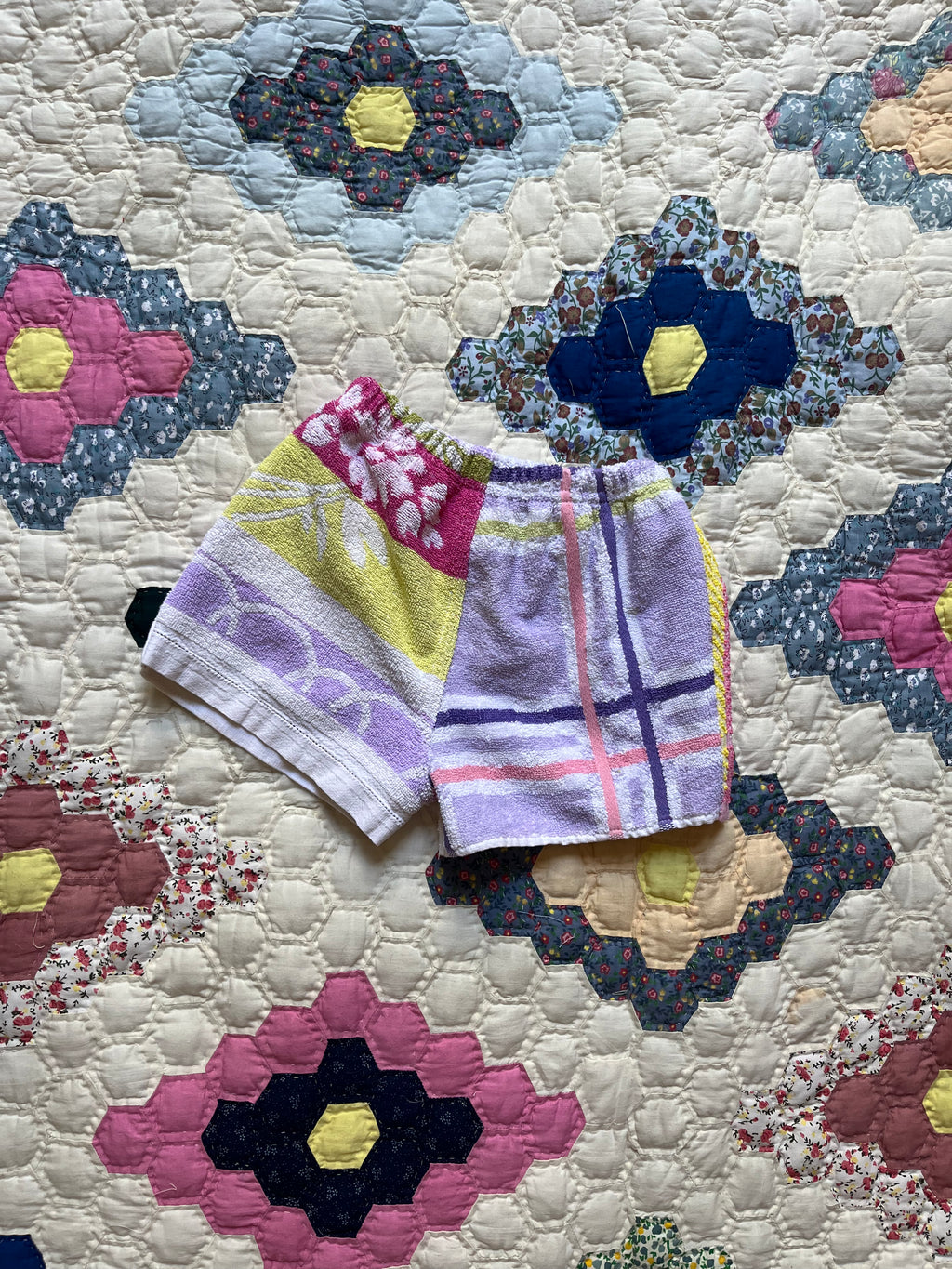 Short éponge vintage enfants