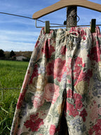 Pantalon enfant à fleurs