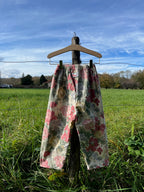 Pantalon enfant à fleurs