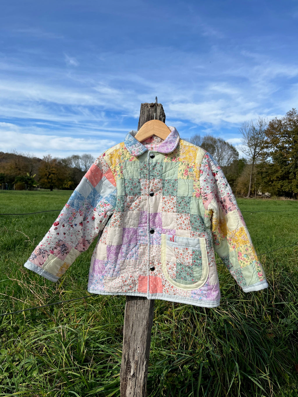 Veste patchwork enfant