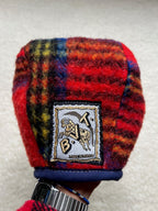 Béguin tartan laine/polaire réversible