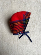 Béguin tartan laine/polaire réversible
