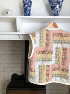 Veste sans manches Patchwork