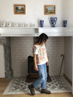Veste sans manches Patchwork