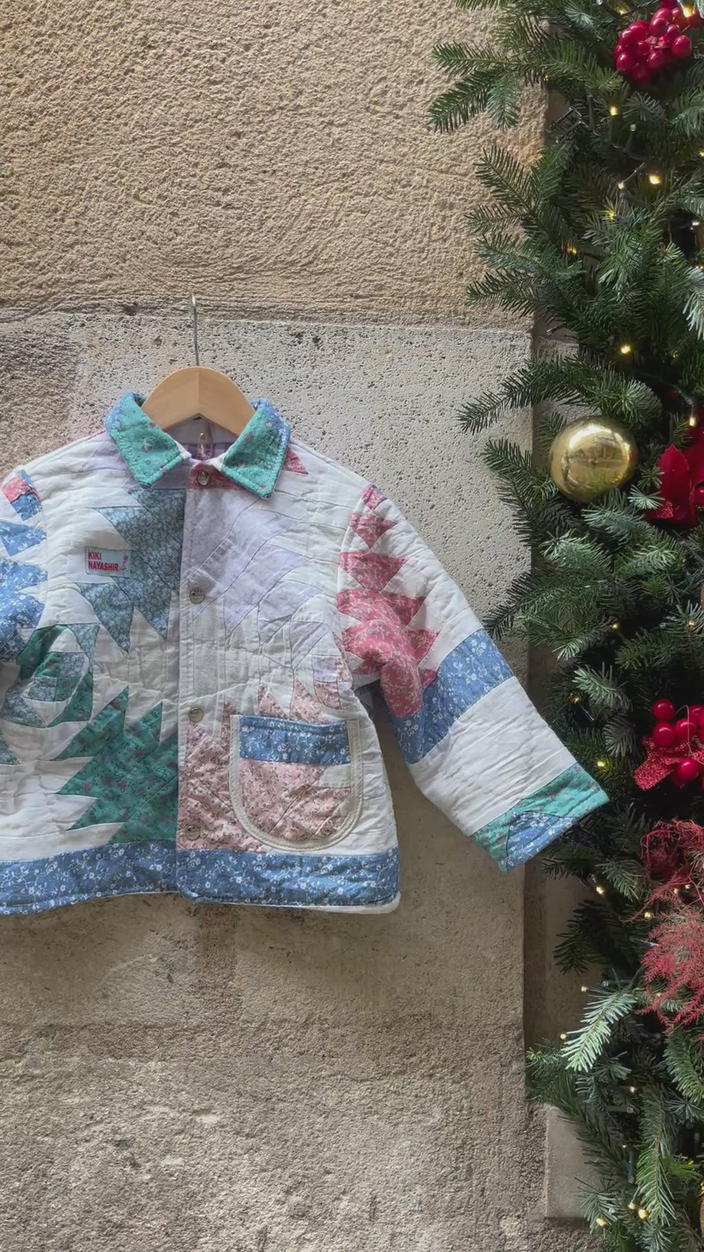 Veste patchwork enfant